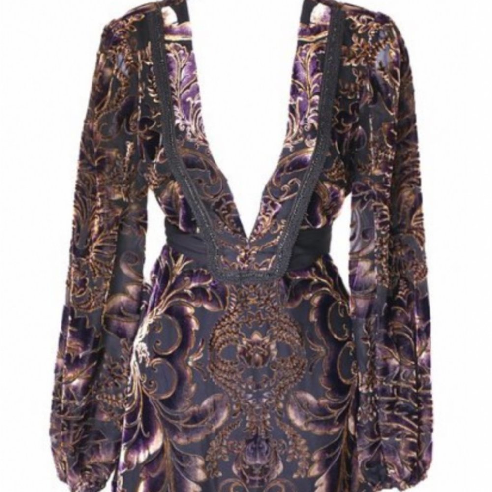 Bebe velvet dress